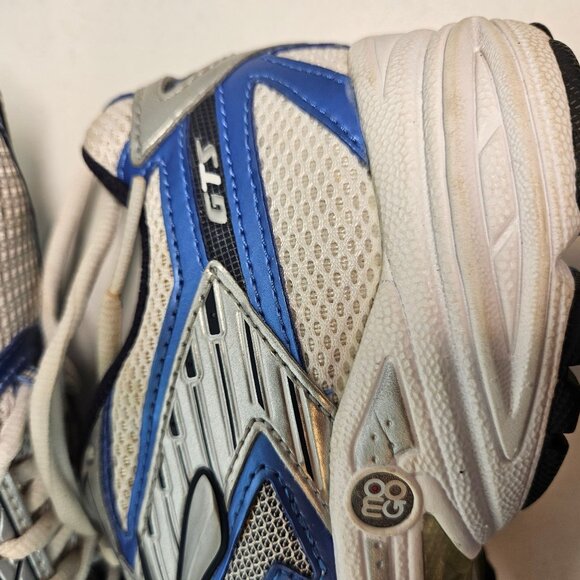 Brooks adrenaline running shoes Women 9.5 universal platform blue white athletic - Picture 7 of 10